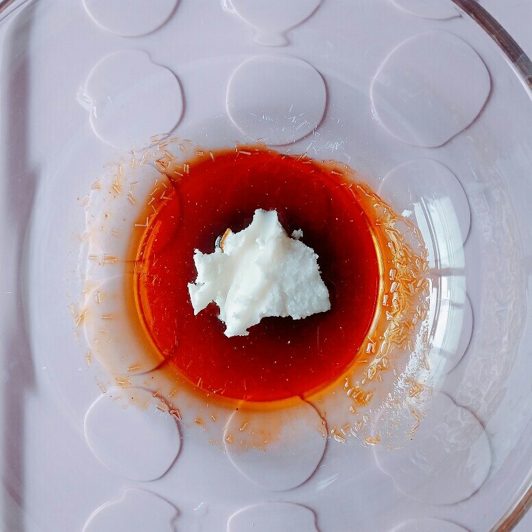 特色小吃米豆腐,猪油(油放什么油都行)