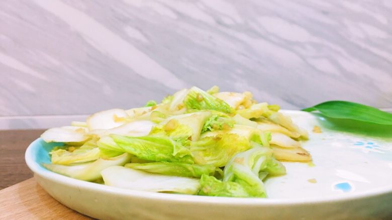 厨房挑战+素菜+清新大白菜,来个近景图,我的大白菜