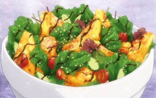 懒人意式烘蛋沙拉（无酱版）
,开吃