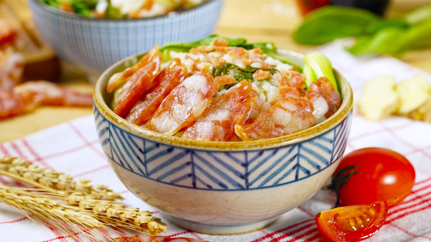 电饭煲咸肉菜饭