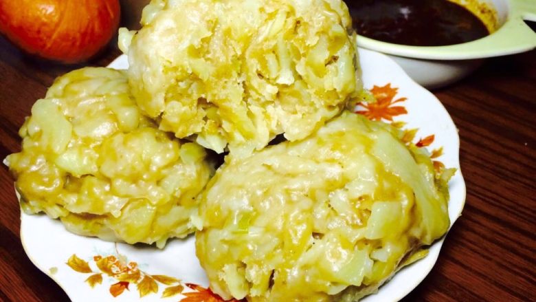 家长特色面食,土豆丸子,丸子熟啦