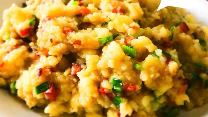 冯妈妈腊肉炫彩土豆泥