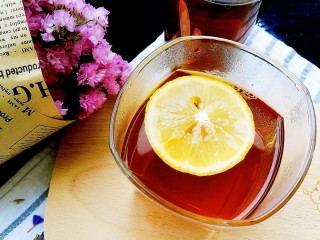 柠檬生姜蜜红茶
预防冬季感冒