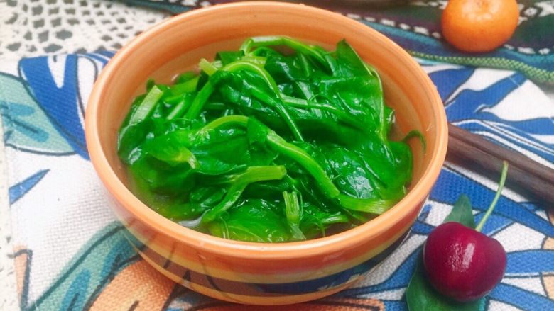 #微波炉美食#+清水沁翡翠,端上桌,可以享用了棒棒哒