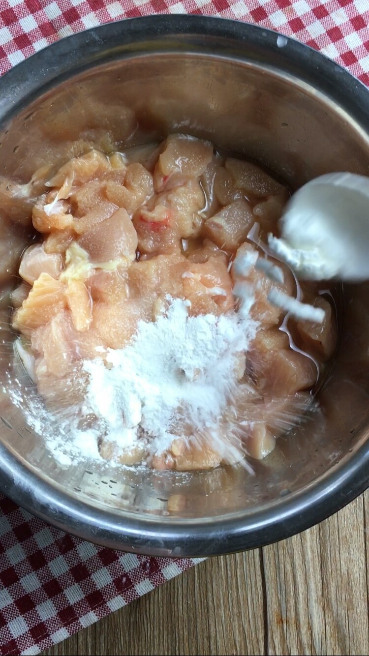 宫保鸡丁,再来一勺的淀粉