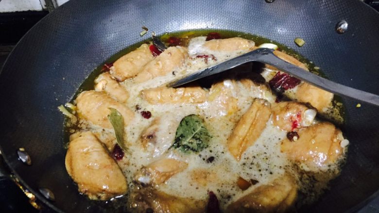 可乐鸡翅,淹没鸡翅