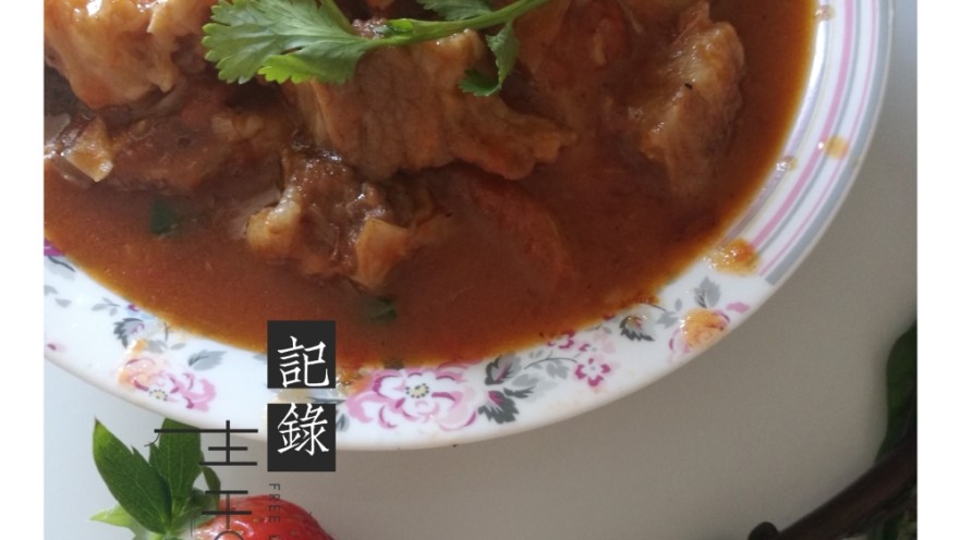 番茄炖牛腩