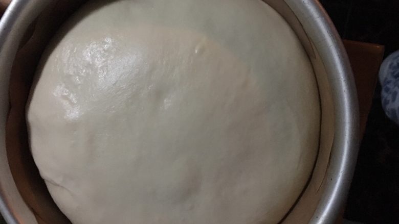 奶酪系列之:雪顶奶酪包,进行二次发酵到两倍大
