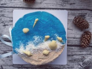 海洋酸奶慕斯蛋糕（六寸）