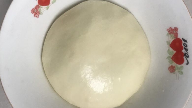 70%中种炼乳排包,松弛30 分钟后的状态