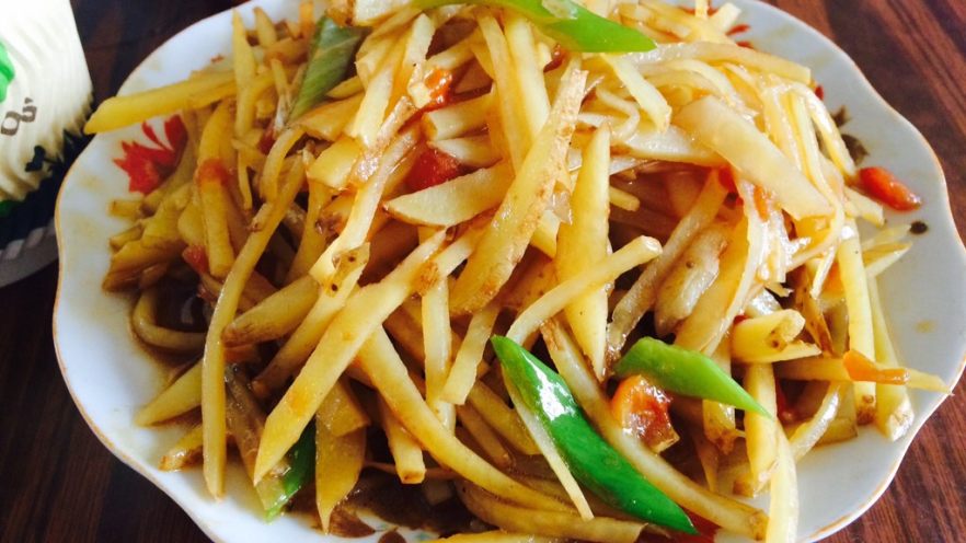 西红柿炒土豆