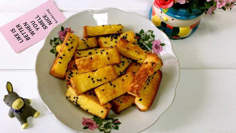 宝宝营养辅食黄金吐司条