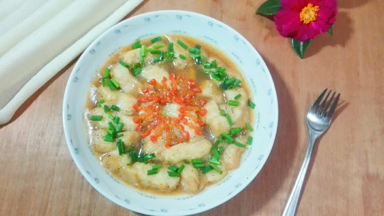 微波炉美食+胡萝卜花巴沙鱼,漂亮吧!