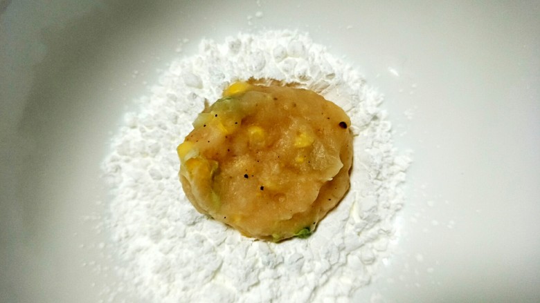 自制上校鸡块(空气炸锅),裹淀粉