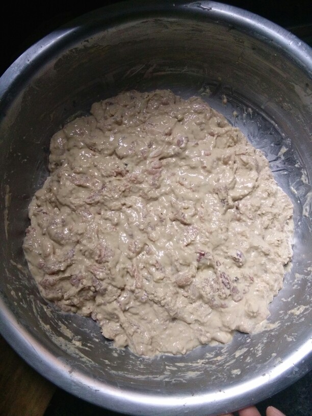 《老爸的厨房》之年味酥肉,还是有一定的流动性,不是完全干瘪不动的