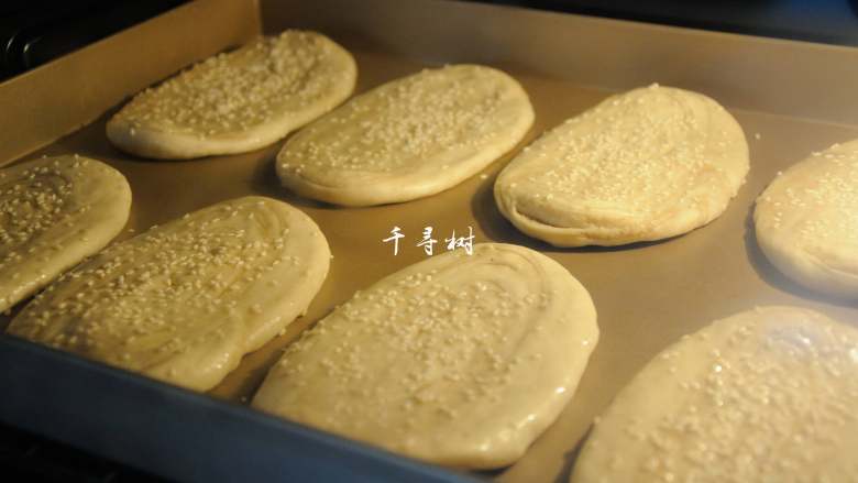 老字号甜咸味椒盐油酥金丝饼,烤箱上下火210度预热好之后,把烤盘放置在烤箱中层,定时15分钟。