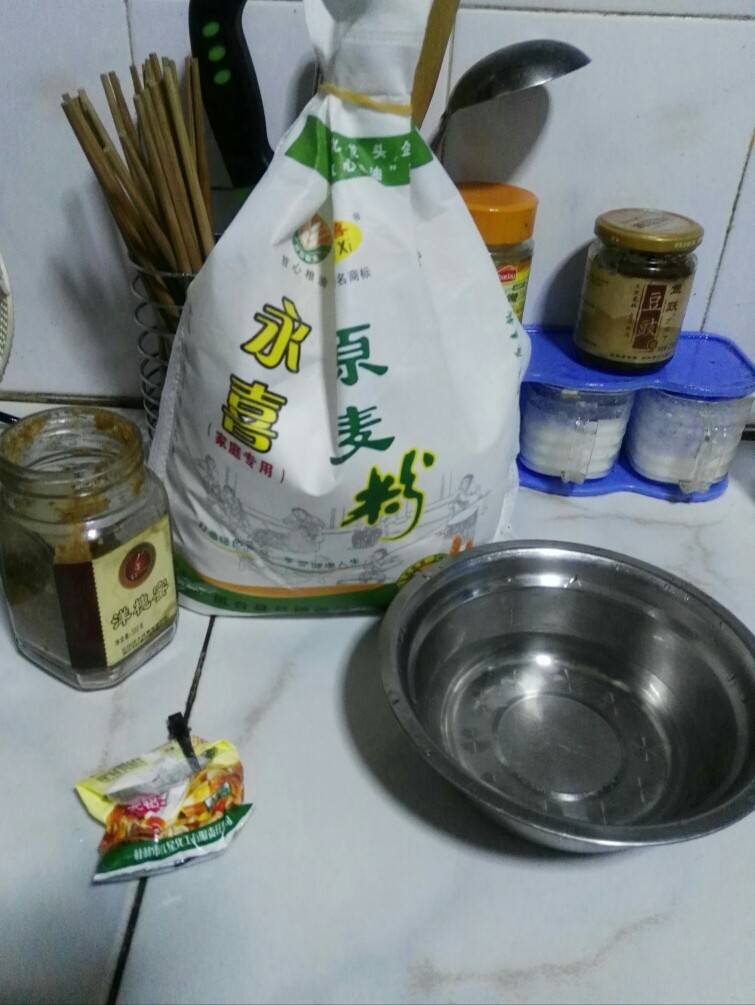 红糖年轮馒头,材料准备齐全🍚