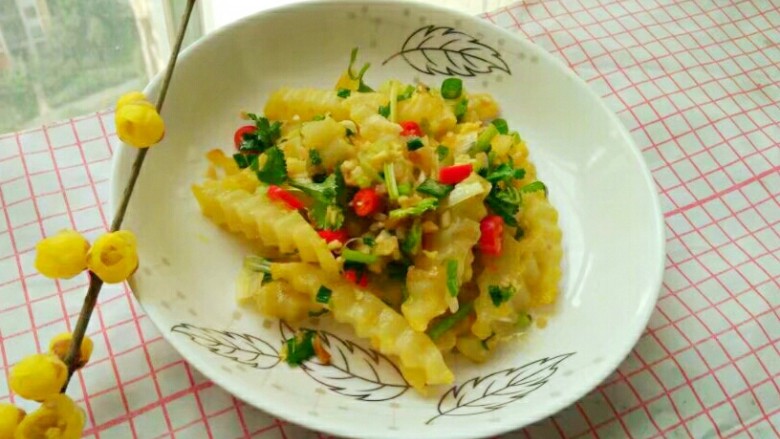 狼牙土豆,等我拍完照,小朋友已经吃完了。