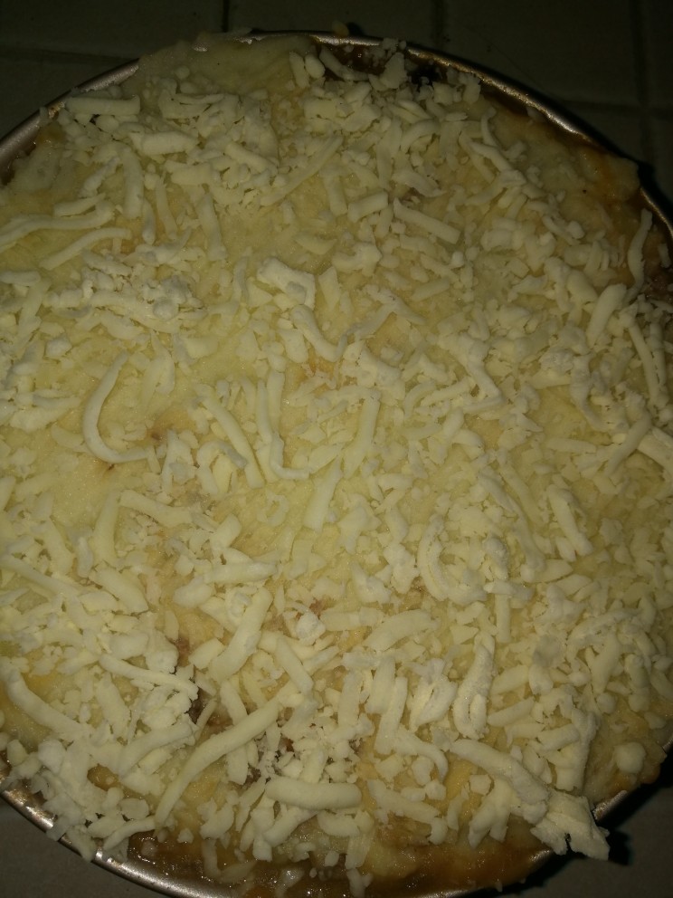 牧羊人派,你吃过吗,土豆泥上撒上披萨