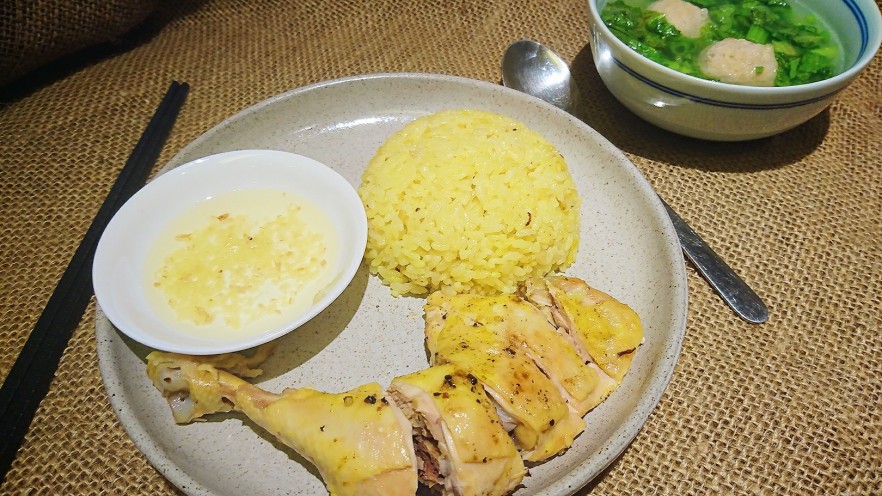 电饭煲+海南鸡饭