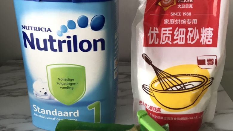 紫薯溶豆(附带紫薯泥做法),我用的材料