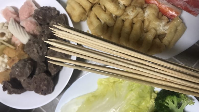 钵钵鸡冷串串,开始串串