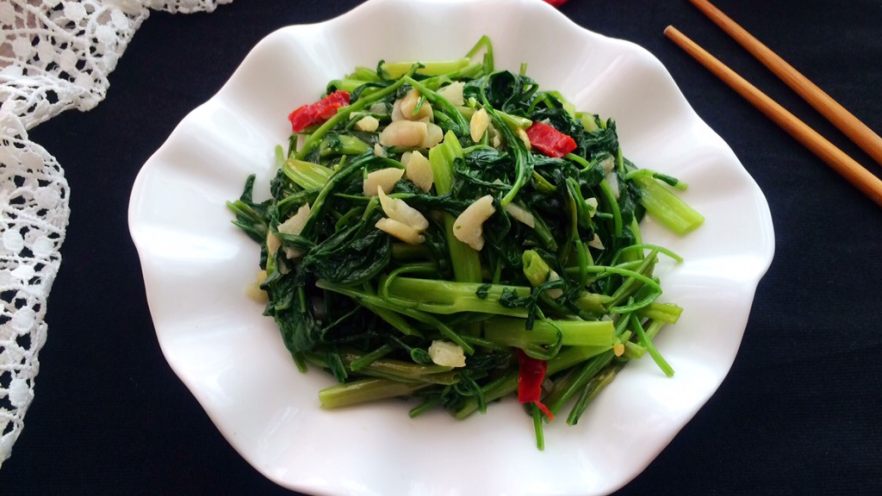 蒜蓉炒空心菜