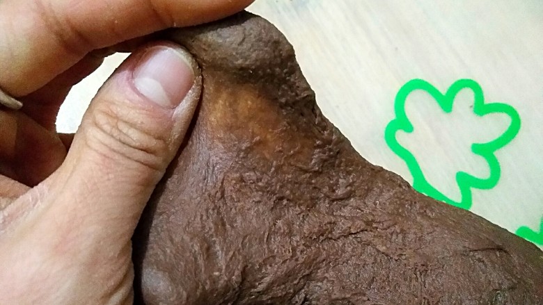 真的脏脏包?蒸的脏脏包!,然后揉至完全阶段,基本能出手膜状态。