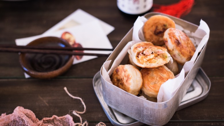 火腿萝卜丝饼
