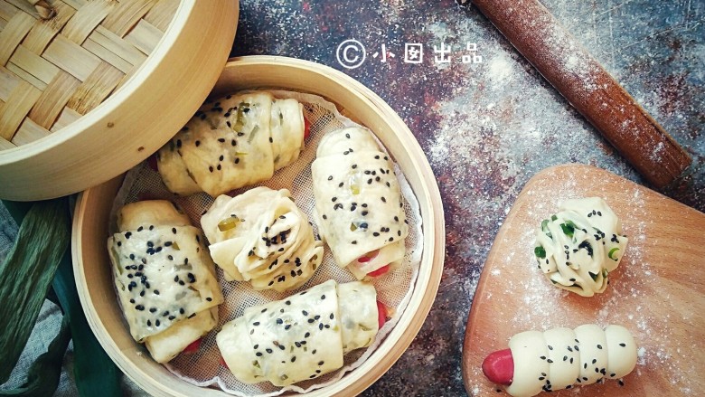 香肠卷&花卷