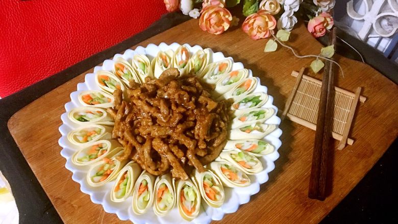美若夏花的京酱肉丝