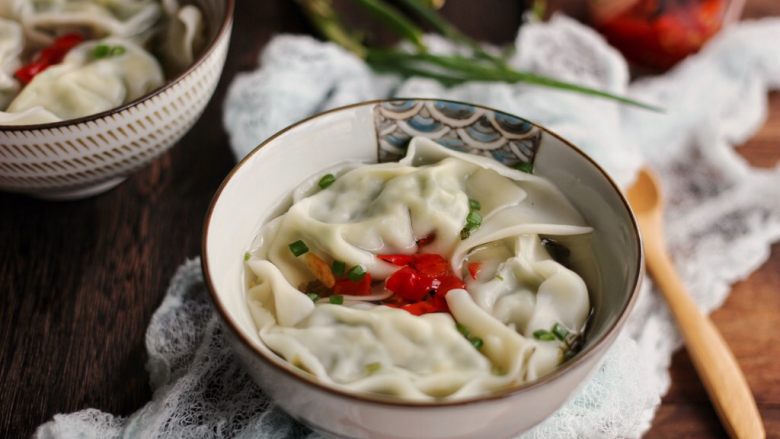 青菜猪肉馄饨