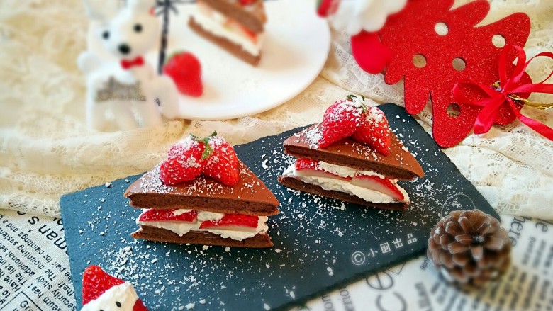 圣诞专款蛋糕――拉普兰德,成品。