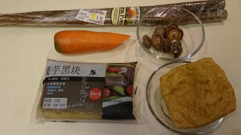 电饭煲+日式油饭,全部材料!