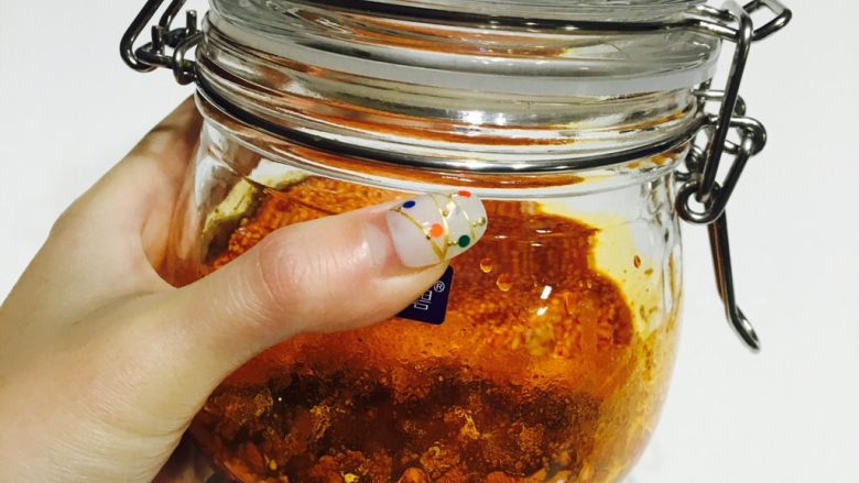 懒人四川辣椒酱,晾凉后放入密封罐 冰箱保存