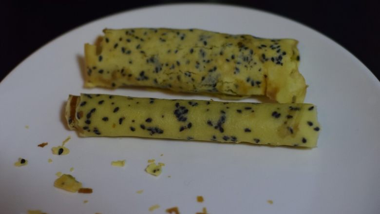 酥香黄油蛋卷,第二个是不是好多啦?^_^