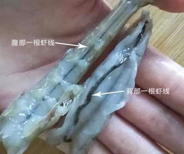 时蔬虾滑面线,<a style='color:red;display:inline-block;' href='/shicai/ 301'>鲜虾</a>去壳,去虾腹部背部两条虾线哦!