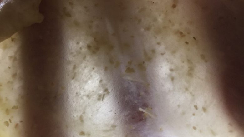 胚芽吐司,揉至拉出不易破的薄膜。