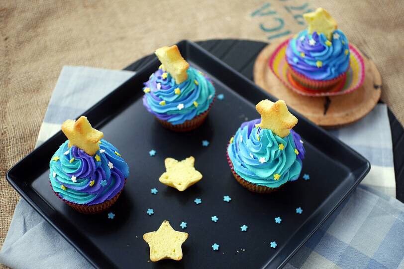 纸杯蛋糕——星空Cup Cake✨