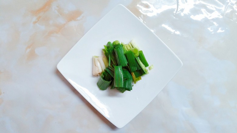 小炒卤猪嘴肉,<a style='color:red;display:inline-block;' href='/shicai/ 3349'>蒜苗</a>切成段!