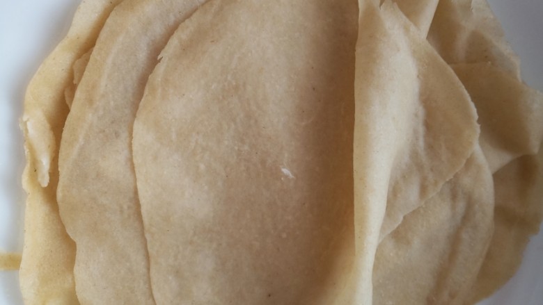 仿春卷,放温备用