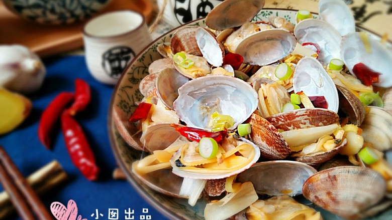 酒蒸蛤蜊――快手复刻美味,成品。小酌,下饭都是极好的!