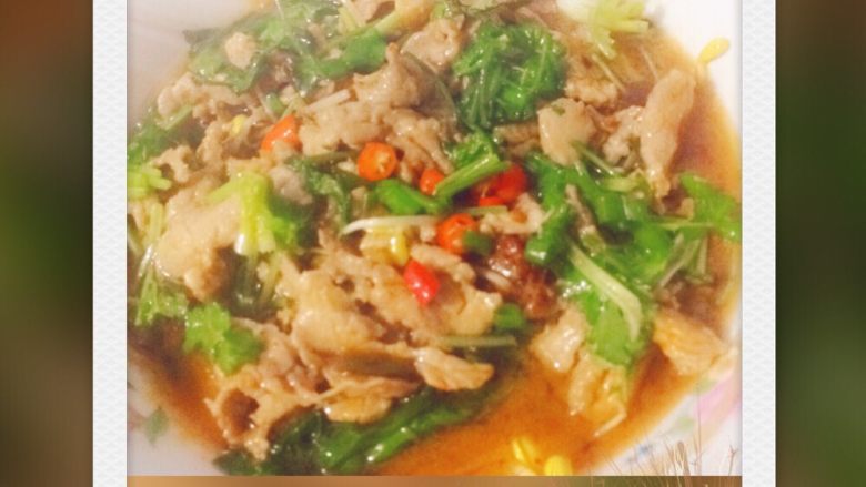 水煮肉片（少辣版）