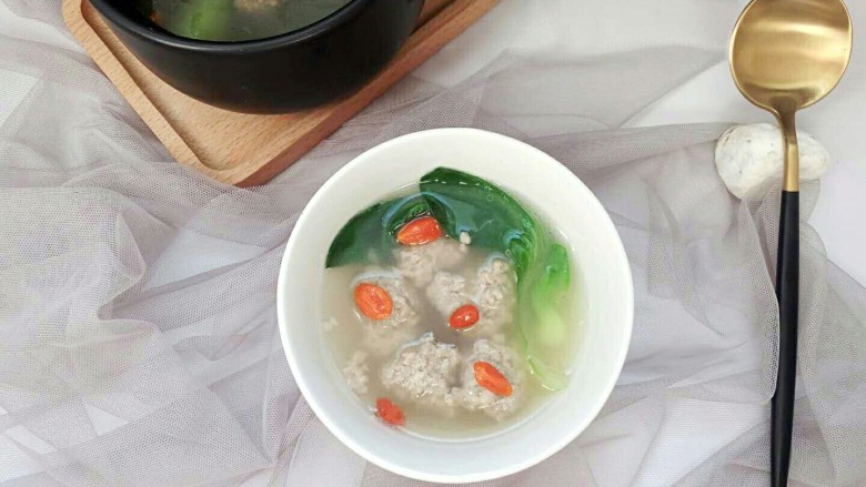 清汤手打肉丸，要的就是这个口感