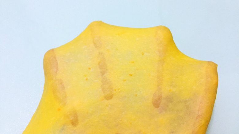胡萝卜面包,直到揉至扩展阶段,全程20分钟