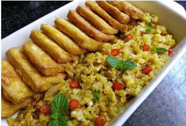 黄金豆腐烩