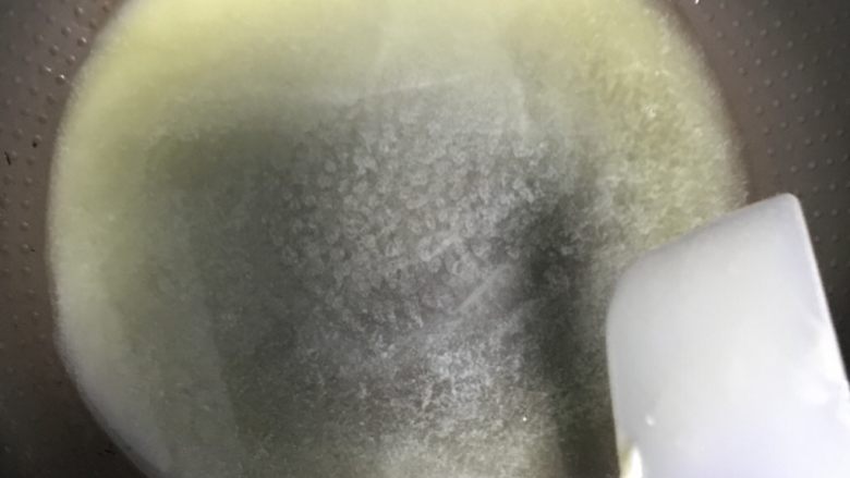 雪花酥,黄油融化
