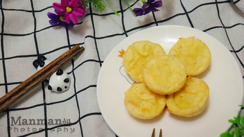 宝宝辅食 白萝虾皮卜小蒸糕,成品图2