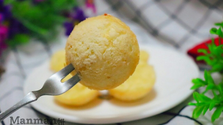 宝宝辅食 白萝虾皮卜小蒸糕,成品图1
