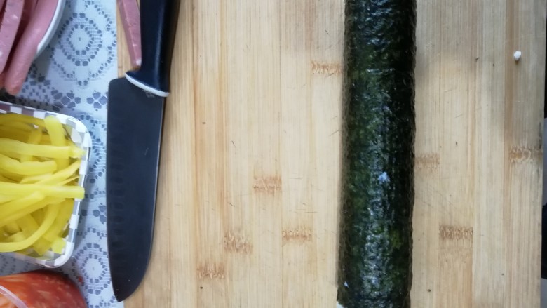 快手寿司,卷卷卷卷起来。